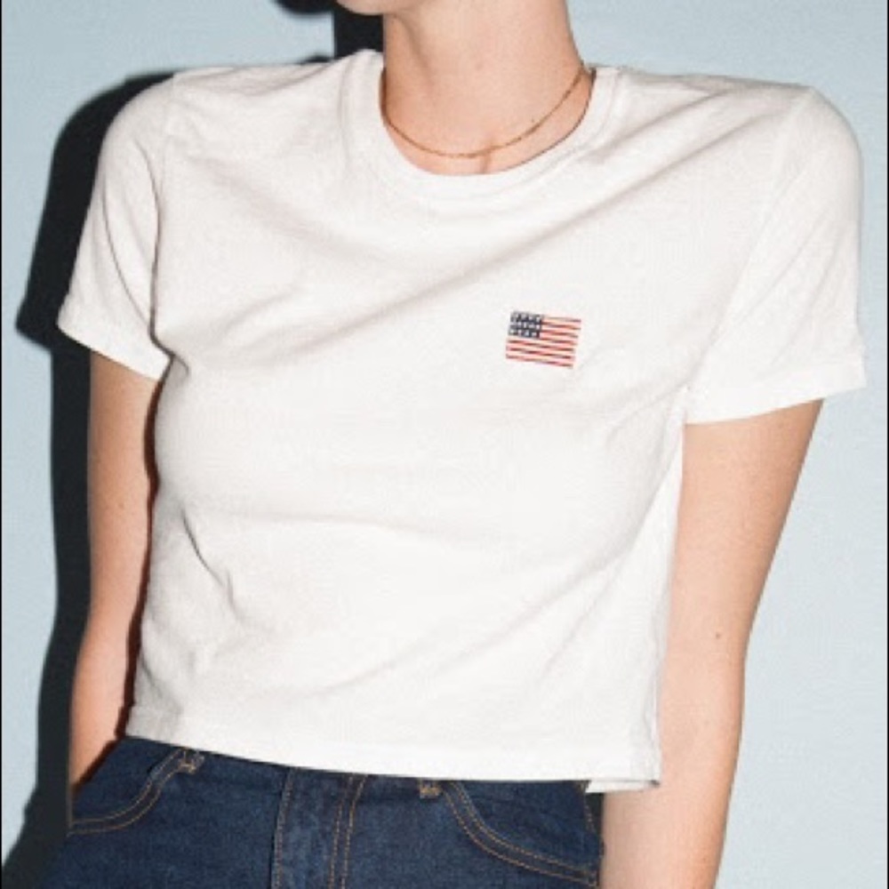 white brandy shirt